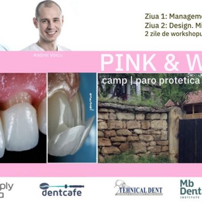 Pink & white. Camp de paro protetica (iulie 2020)